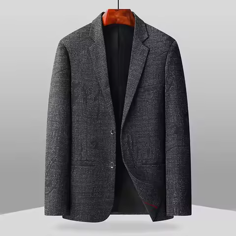 Blazer's New Outdoor Men's Fashion, Sporty and Slimming British Style Business Gentleman's Versatile