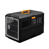 MHIRIS（IRIS）Dog Cage Pet Flight Case Cat Cage Portable Foldable Car Dog Cage Small Pet Cage