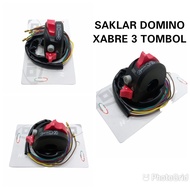 SAKLAR KANAN XABRE 3 TOMBOL SAKLAR HOLDER KANAN STARTER DOMINO XABRE DUCATI KLX CRF VIXION XABRE