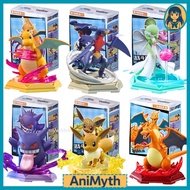 Keeppley Pokemon Battle Figure Charizard Gengar Eevee Dragonite