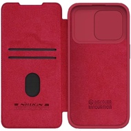 NILLKIN QIN PRO leather case เคสหนังฝาพับ QIN PRO For iPhone 15/15 Plus/15 Pro/15 Pro Max 👍พร้อมส่ง
