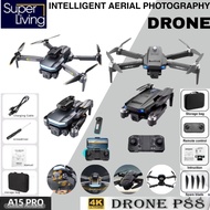 DRONE A15 Pro Brushless Motor 3 Camera Wifi FPV OAS ESC / P88 MAX Brushless Camera 4K Wifi FPV