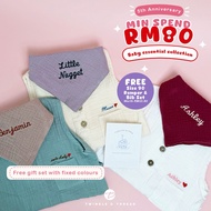 [GWP] 5th Birthday Baby Product Gifts - Baby Bib & 90cm Sleeveless Romper