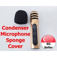 [SG Seller] 5 Pieces Premium Microphone Sponge Cover for Portable Condenser Karaoke Microphone