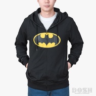 DOSH MENS JACKET HOODIE BATMAN เสื้อแจ็คเก็ตฮู้ด DBMJ5023-BL