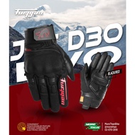 Furygan Gloves Jet D3O Evo Black/Red