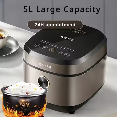 Joyoung rice cooker household multifunctional rice cooker 4 to 6 people 5 liters large capacity fire