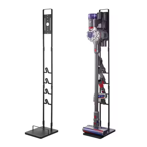 SucceBuy Vacuum Stand Compatible With Dyson Stable Holder with 4 Hooks for Dyson DC30/31/34/35/58/59