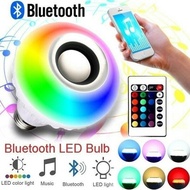 Smart LED Music Bulb Bluetooth Speaker / Bluetooth LED Speaker Light Bulb RGB