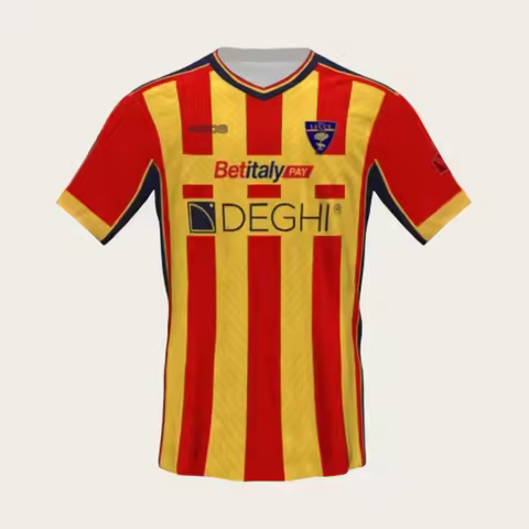 26 New US Lecce Football Jersey Breathable Quick Dry Elastic T Shirt Unisex Sports Casual Daily Trai