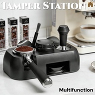 51/54/58mm Coffee Tamper Station Universal Barista Tools Multifunctional Coffee Tamper Base Holder