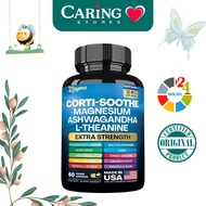 CORTISOOTHE C0RTIS0l Mαgneslum Ashwαgandhα Ltheαnine 60CAPSULES|24-Hour Delivery | 100% Authentic