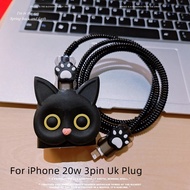 Owl Pattern For cable protection sleeve fast charger 20W charger head 14 plus suitable for iPhone 18