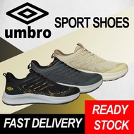 【Original】Umbro Sport Shoes 3 Colour (BK/DGY/LBN) High Quality Unisex