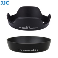 JJC LH-60C Camera Lens Hood Replace EW-60C for Canon EF-S 18-55 mm F3.5-5.6 Lens / Canon EF-S 18-55 