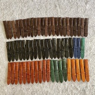 Genuine crocodile leather watch strap