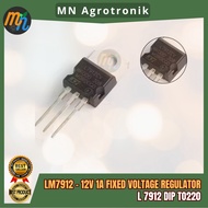 L7912CV L7912 LM7912 - 12V 1A Fixed Voltage Regulator L 7912 DIP TO220