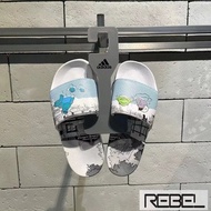 REBEL 👽 ADIDAS 迪士尼 怪獸電力公司 ADILETTE LITE 運動拖鞋 男女 布魯克林 GX0995