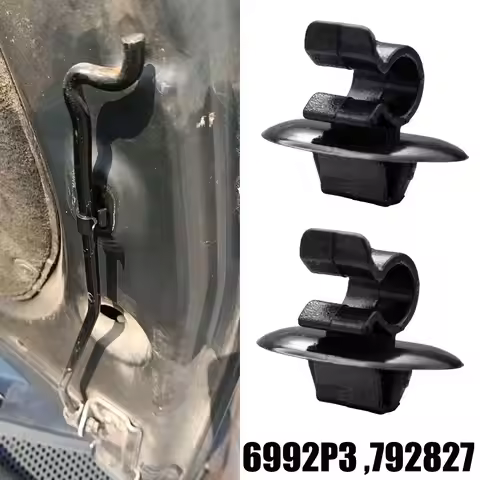 2x For Peugeot 206 306 407 3008 Partner Hood Bonnet Rod Support Stay Clip Holder Fastener Retainer 6