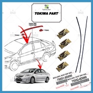 ORIGINAL Toyota Vios NCP93 ROOF MOULDING LINING RUBBER OUTER STRIP GETAH LUAR BUMBUNG 75551-0D090 75