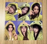 Nmixx小卡 特典 恐龍造型 Makestar Lily Haewon Sullyoon Bae Jiwoo Kyujin