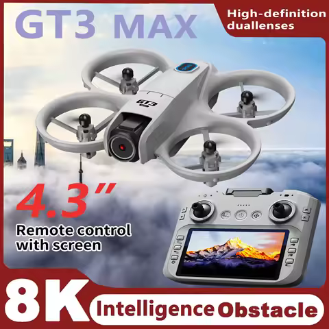 2025 Mini Drone GT3 MAX GPS 5G Professional HD Aerial 8K Cameras Brushless Motors FPV Remote Control