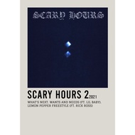 Poster Cover Scary Hours 2 by Drake for Room/Barber Gym