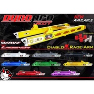 🔥LIMITED EDITION🔥Dynopro Diablo Race Arm PNP Wave125 Wave125-S Srl110 Srl110zr Srl115z Srl115Z-FI La