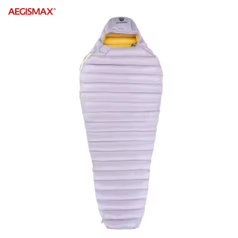 AEGISMAX LETO Outdoors White Goose Down Sleeping Bag Waterproof Camping Travel 36β~45β Small Packing