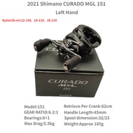 RBNJO 2021 SHIMANO CURADO MGL 150 151 150HG 150XG 151XG 6.2:1 7.4:1อัตราทดเกียร์น้ำเค็มแบบเบาโปรไฟล์