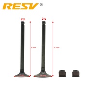 RESV for Honda CB100 CB110 CB 100 110 cc 100cc 110cc Valve Intake Exhaust Stem Valve Oil Seal
