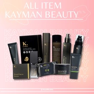 ALL ITEM KAYMAN (NEW)CFS,CBC,SERUM,MOISTURIZER,MASK,TONER,ESSENCE,HONEYGLO EXFOLIANT,SUNSCREEN,CLEAN
