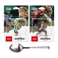 amiibo Zelda &amp; amiibo Ganondorf [Tears of the Kingdom] (Legend of Zelda series) [Amazon.co.jp exclusive] Stainless steel cutlery spoon included 【Direct From Japan】