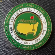 Compact Alloy Golf Ball Marker - Functional Gift for Golf Players