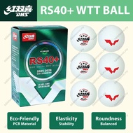 DHS Ball RS40+ WTT 2025-2028 World Tour 3 Star Table Tennis Ball Ping Pong Ball Bola Ping Pong Ball 
