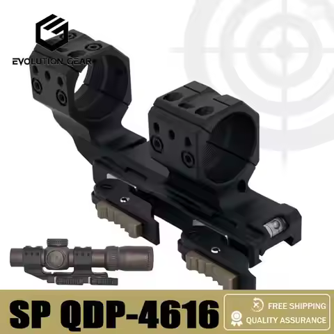EVOLUTION GEAR SP QDP-4616 1.50" 34mm/30mm 20MOA Scope Mount QDP Rifle Scope Mount with FAST QD Leve