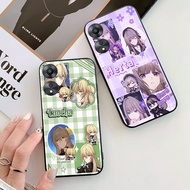 Case for oppo a78 5g / oppo a38 / oppo a78 / oppo a58 with genshin impact anime print