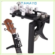 TAMAYO Guitar Chord Presser, Guitar Learning Presser Guitar Learning Ukulele Chord Trainer,  Portabl