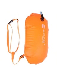 1個包裝的PVC游泳浮標安全空氣乾燥拖車袋，漂浮充氣信號漂流袋，海灘用品