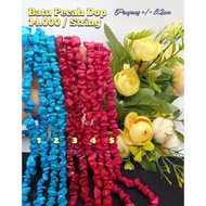 Broken Stone Beads/ Cracked Stone Beads Stone Beads +/ - 52 cm/ Stone Beads doff Broken Beads