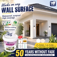 TicioCizz epoxy sand cat dinding dalam rumah exterior wall paint for wall cat putih luar bilik cat d