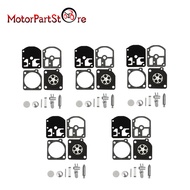 5 Sets Carburetor Repair Rebuild Kit Diaphragm Gasket for ZAMA RB-11 C1S-S1 Stihl 009 010 011 012 01