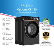 PRISM+ Cyclone Wash & Dry CF 115 / CF 135 | Combo Washer Dryer 11.5/7kg / 13.5/8kg