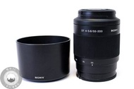 【台南橙市3C】Sony DT 55-200mm f4-5.6 SAL55200 A-Mount 二手鏡頭 #87865
