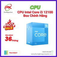 Intel CORE I3-12100 CPU (3.3GHZ TURBO UP TO 4.3GHZ, 4 Cores 8 Threads, 12MB CACHE, 58W)- Genuine Box