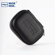 NiceHCK PU Case High Grade Zipper Earphone Storage Bag Digital Accessories Organizer Box for F1 Pro 