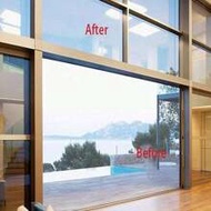 1 Roll Window Privacy Film One Way Daytime Mirror Window Film Tint UV Heat Control Vinyl Film Window