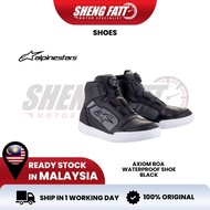 ALPINESTARS Axiom BOA Waterproof Motorcycle Shoe Superbike Riding Shoe Kasut Motor Alpinestar Boot S