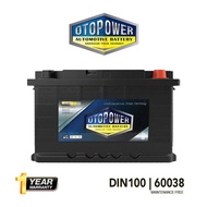 BATERI KERETA OTOPOWER DIN100 60038 MF BATTERY For Mercedes W208,W211,W221,W163,W164,W210, BMW E38,E