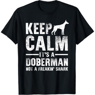 Funny Doberman Art Men Doberman Pinscher Dog Walker Gift Unisex T-Shirt